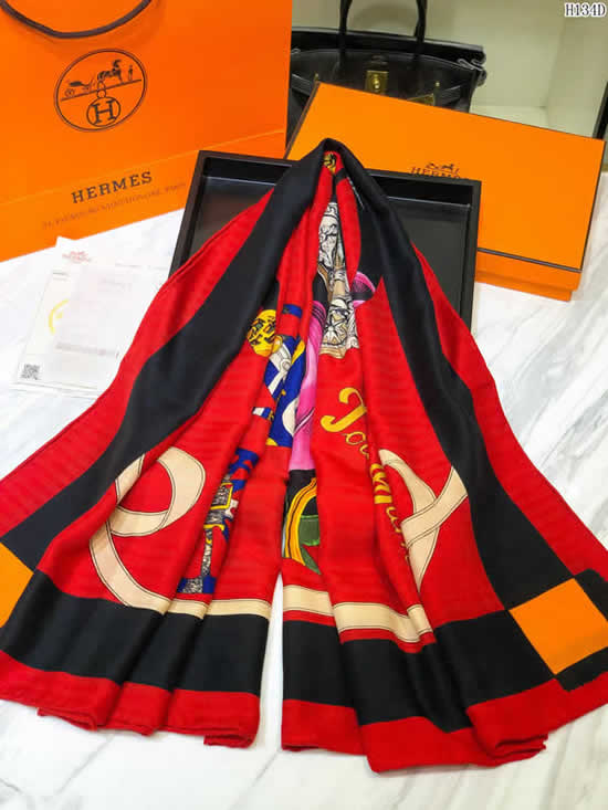 Brand Scarf Luxury Cashmere Thick Shawl And Women Hermes Warm Scarves 28